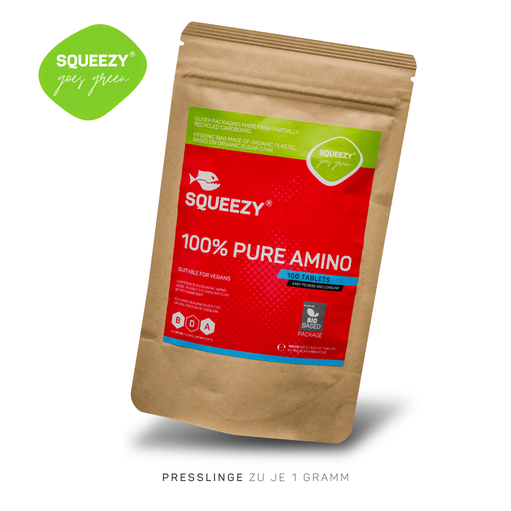 100% PURE AMINO TABLETS 100G (AMINOSÄUREN)